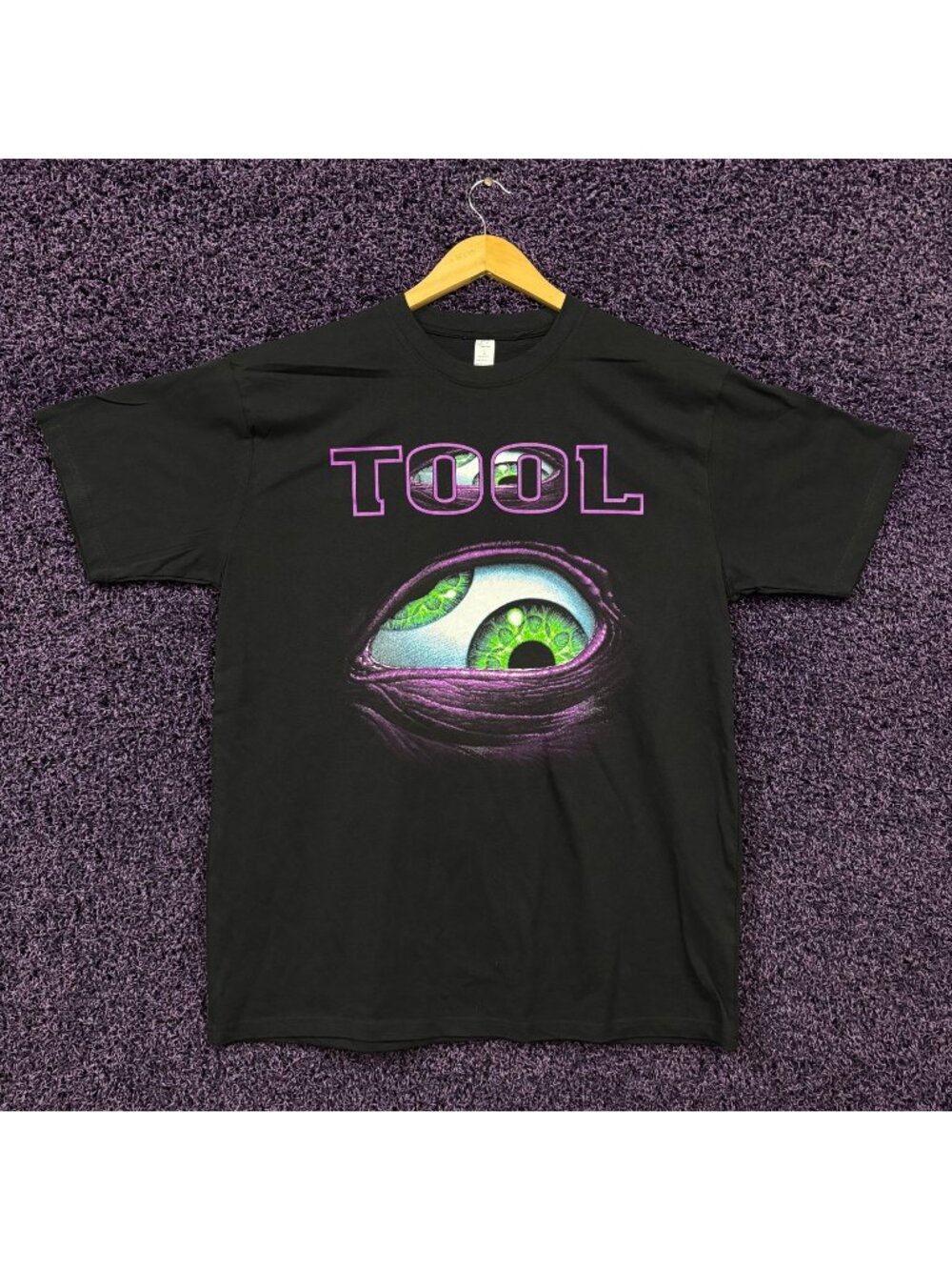 Tool Aenima CD Back Cover Eye Progressive Metal T-Shirt L